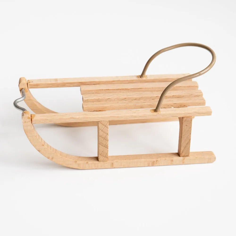 Maileg sled for mice