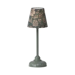 Maileg vintage floor lamp, small - dark mint