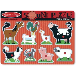 Melissa and Doug Wooden Animal Puzzles