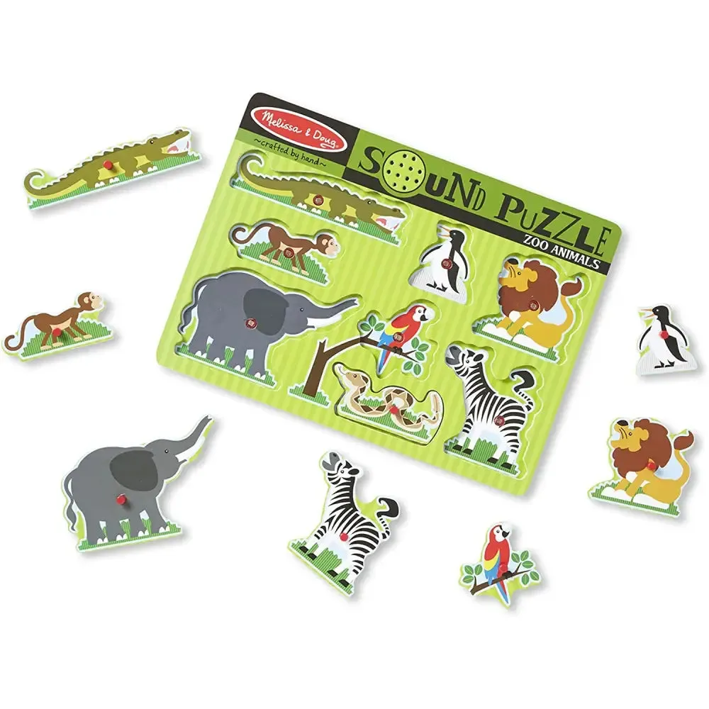 Melissa and Doug Wooden Animal Puzzles