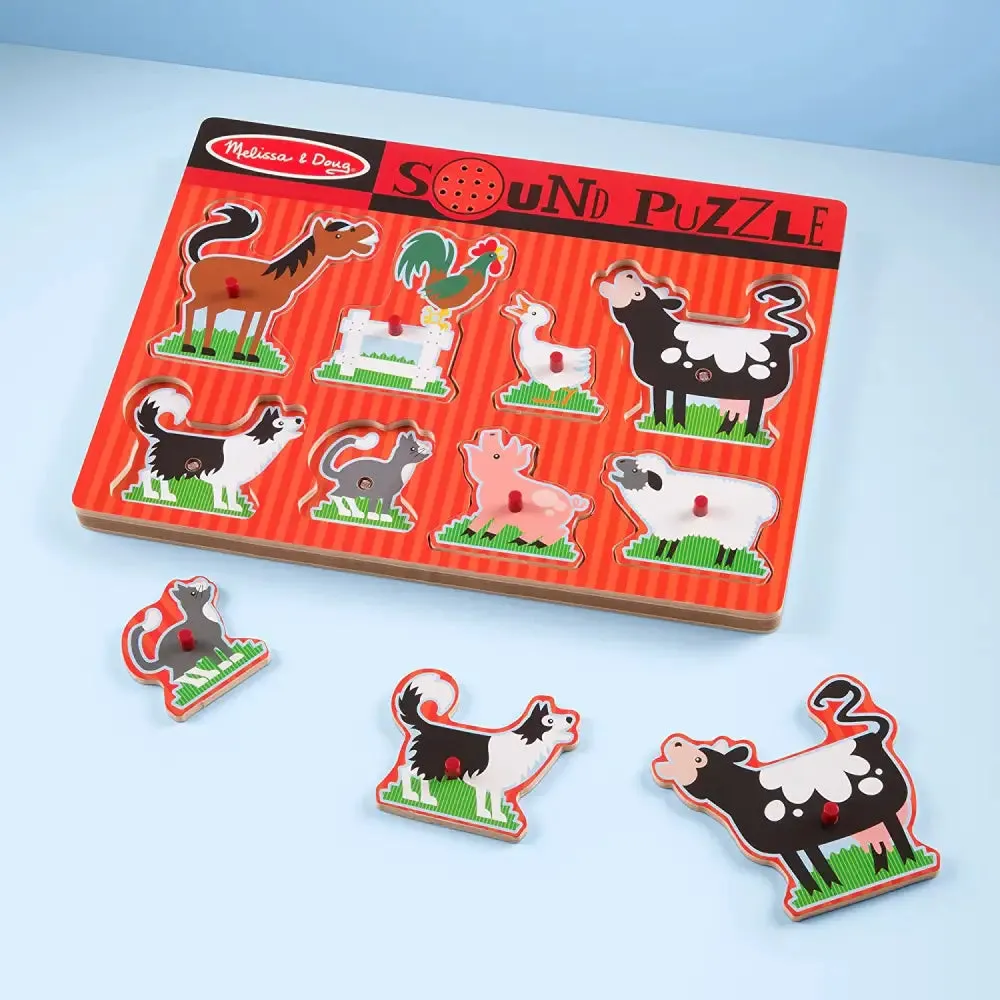 Melissa and Doug Wooden Animal Puzzles