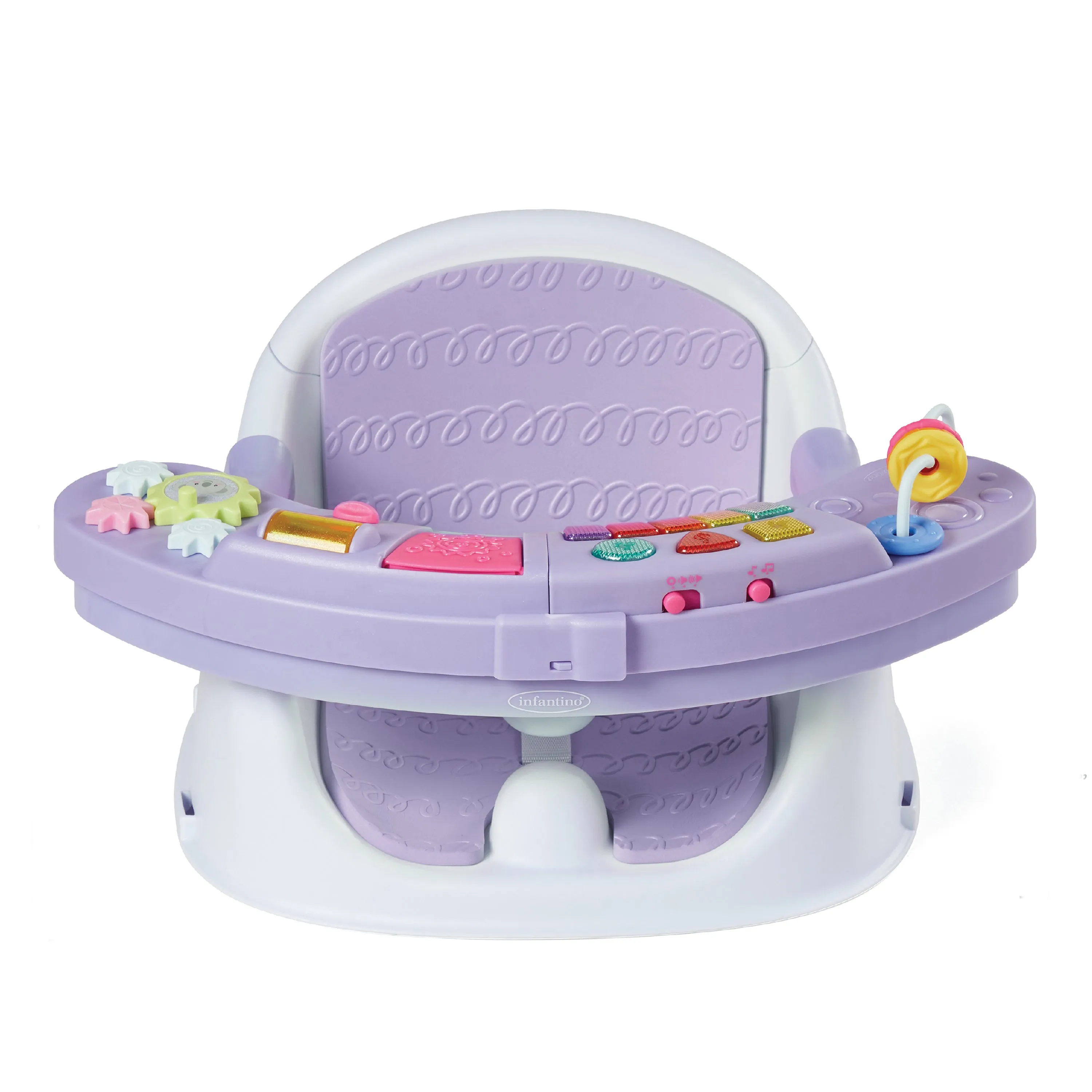 Music & Lights 3-in-1 Discovery Seat & Booster-Lavender