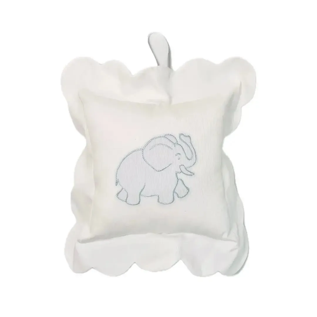 Musical pillow elephant blue*