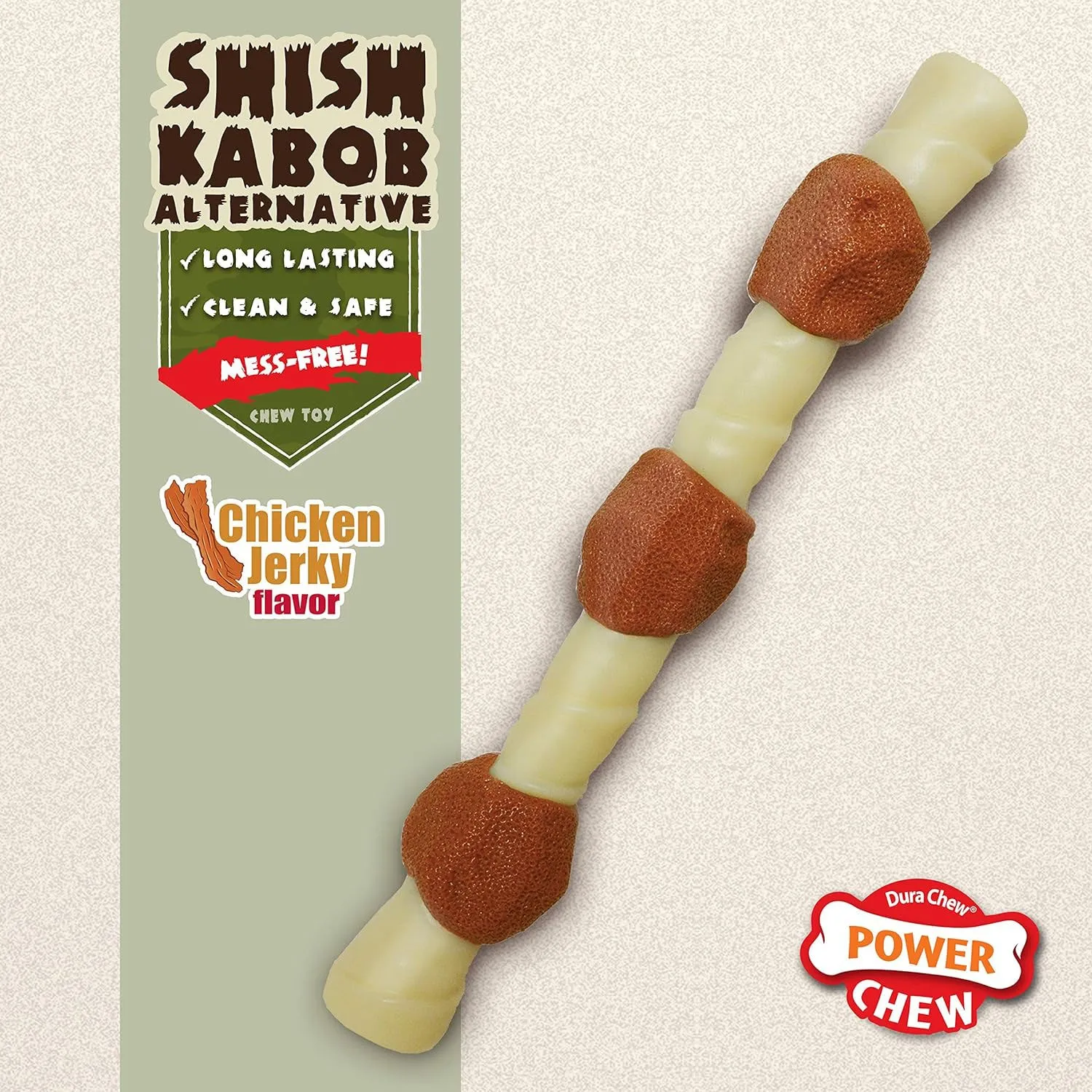 Nylabone Power Chew Shish Kabob Alternative