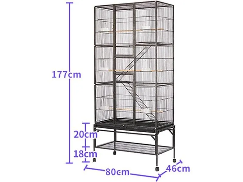 Pet Cage as per photo 77x46x177