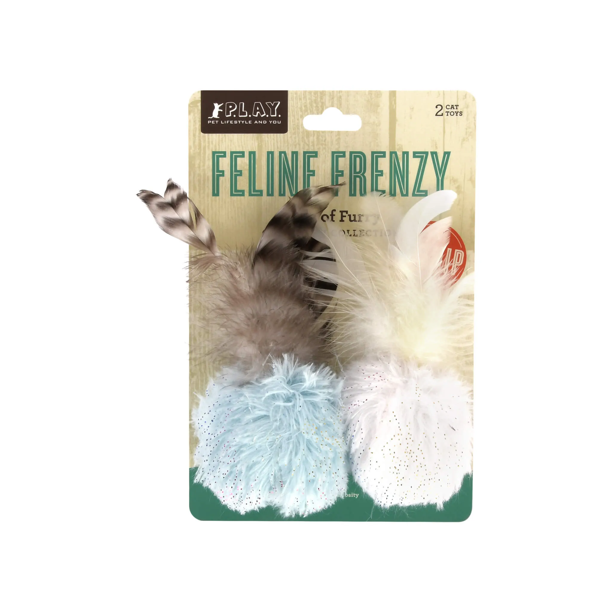 P.L.A.Y. Feline Frenzy Plush Eco-Friendly Cat Toys