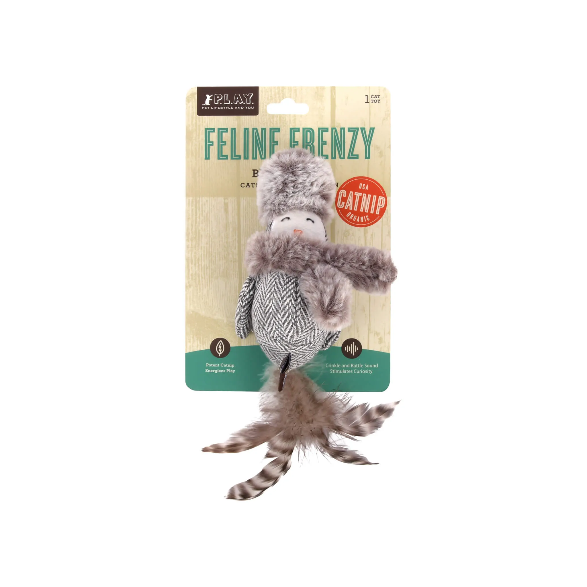 P.L.A.Y. Feline Frenzy Plush Eco-Friendly Cat Toys