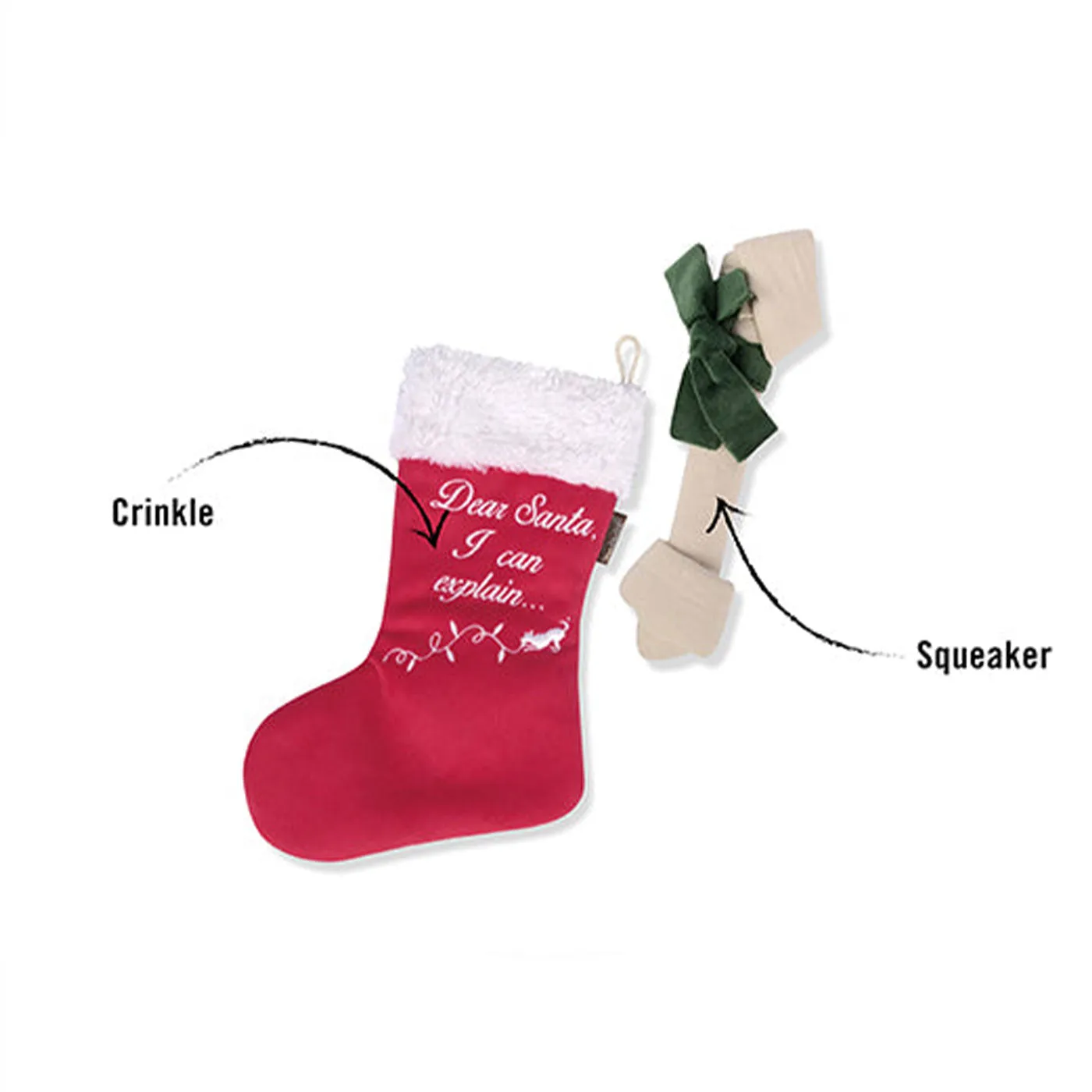 P.L.A.Y. Merry Woofmas Good Dog Stocking