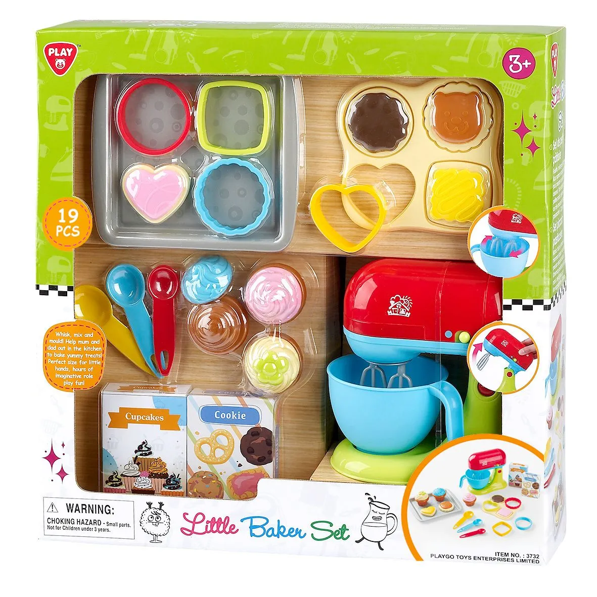 Playgo Toys Ent. Ltd. Little Baker Set 20Pc