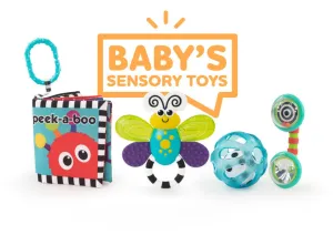 Sassy Baby - Baby's Sensory Toys Box Set