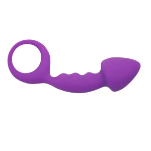 Silicone Anal Plug With Easy Pull Loop