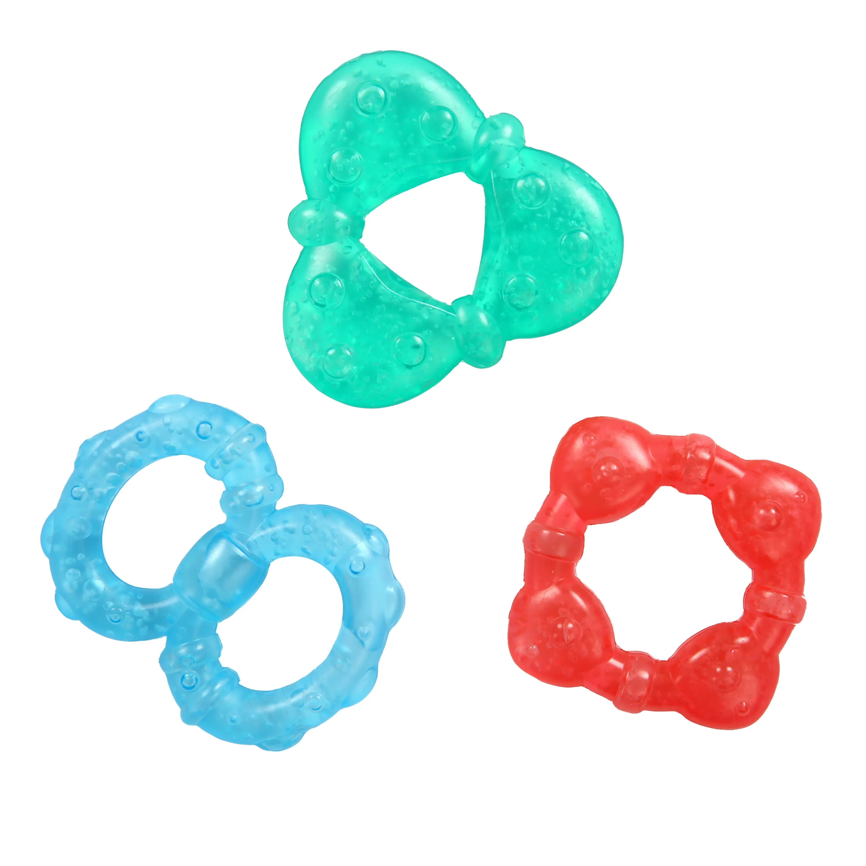 Stay Cool Teethers, Water-Filled & Chillable, BPA Free Teething Toy