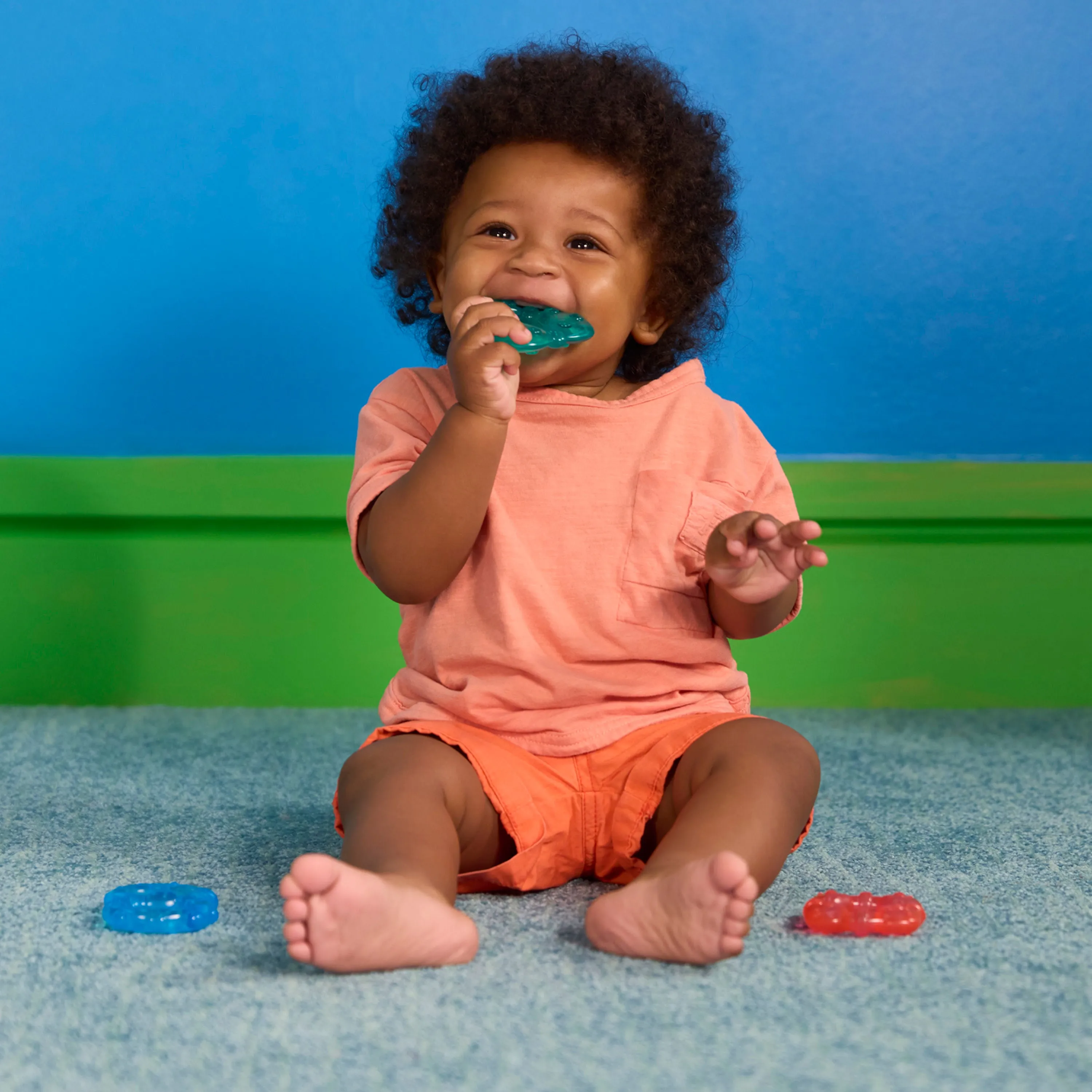 Stay Cool Teethers, Water-Filled & Chillable, BPA Free Teething Toy