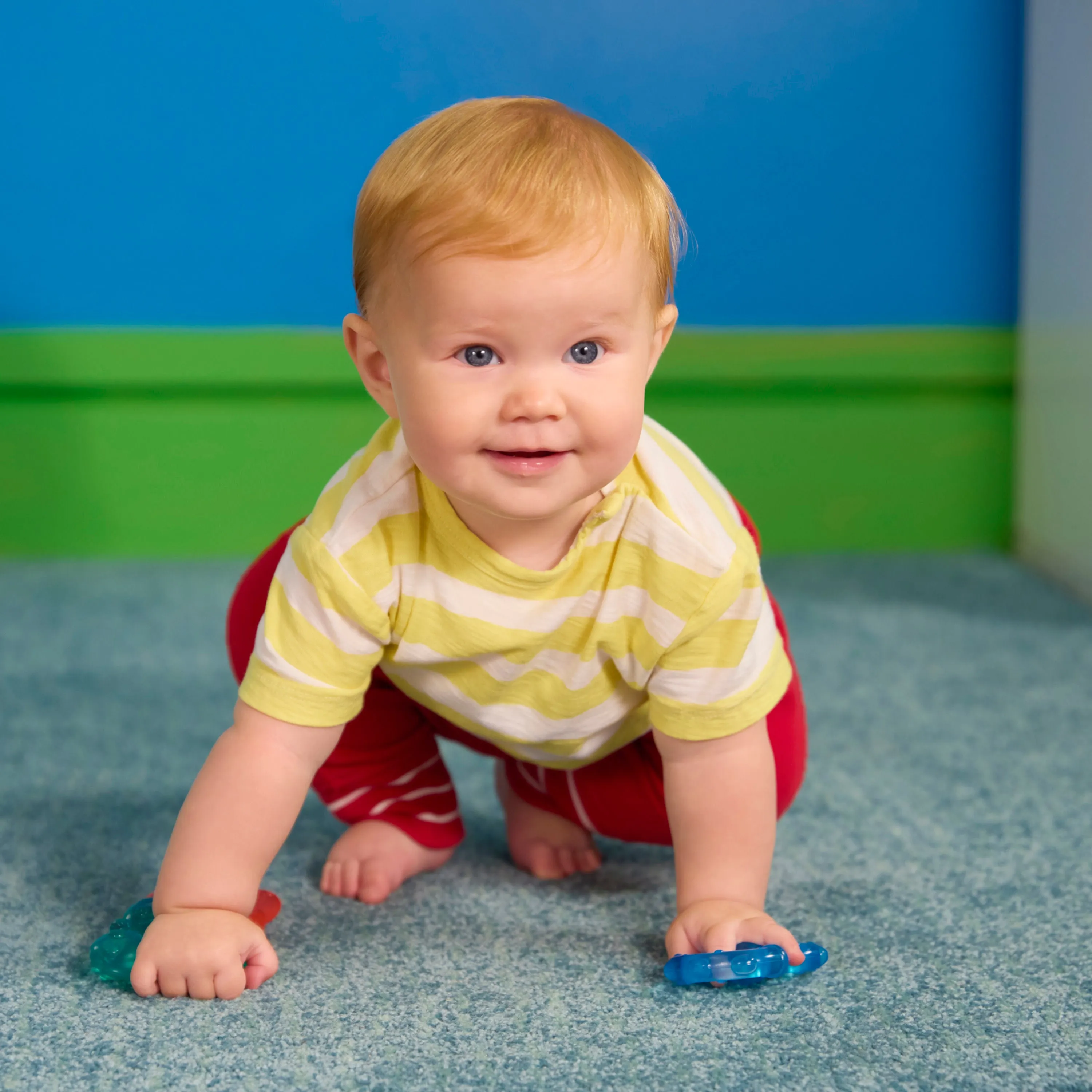 Stay Cool Teethers, Water-Filled & Chillable, BPA Free Teething Toy