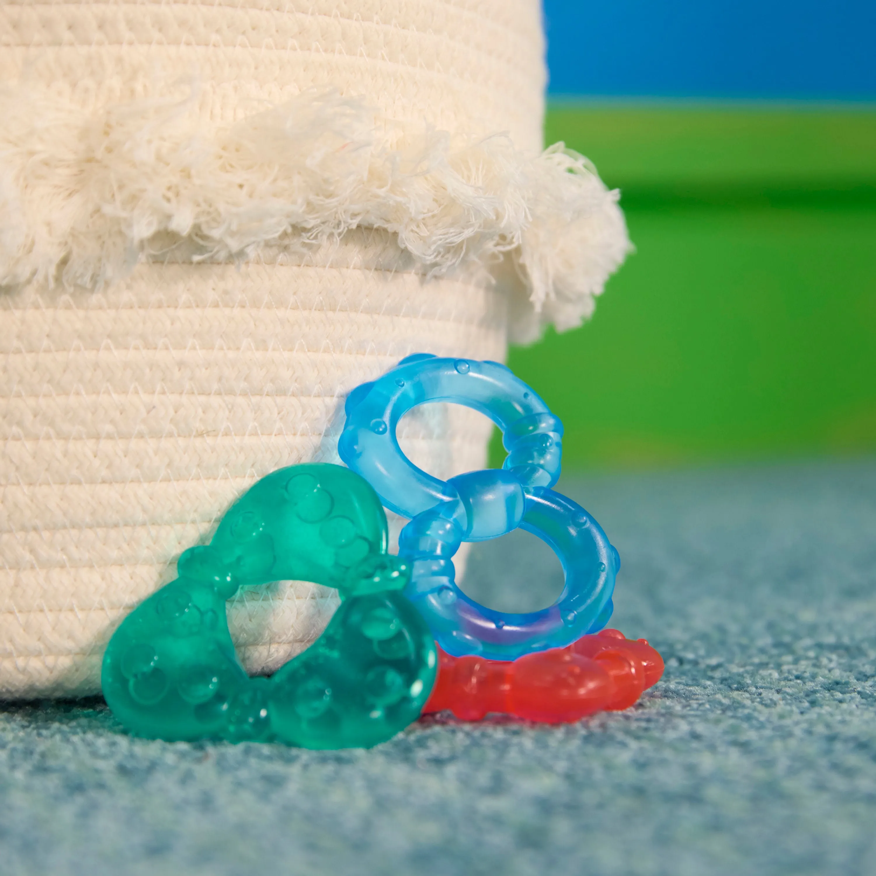 Stay Cool Teethers, Water-Filled & Chillable, BPA Free Teething Toy