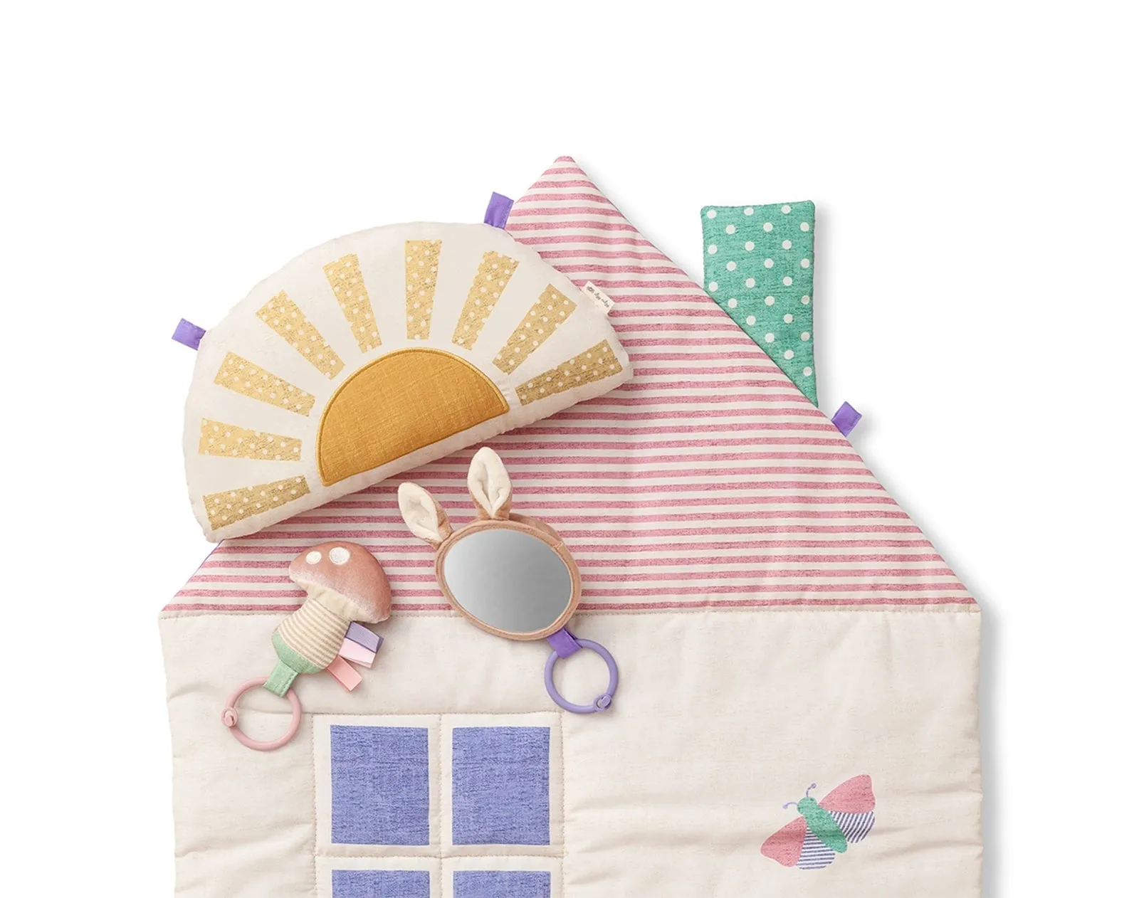 Tummy Time Cottage Play Mat