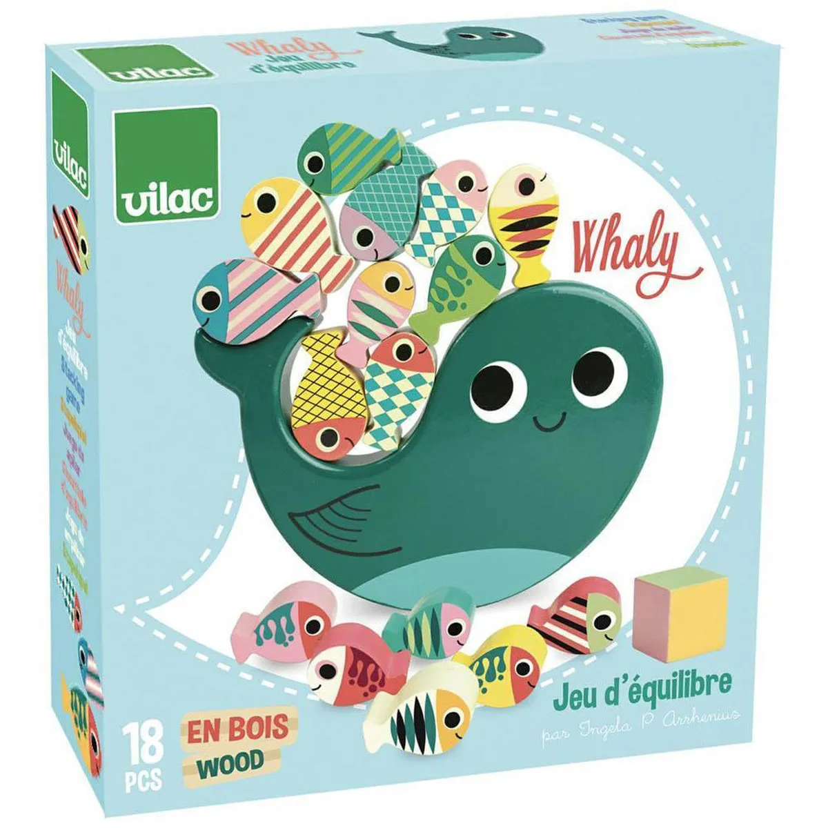 Vilac whale stacking game