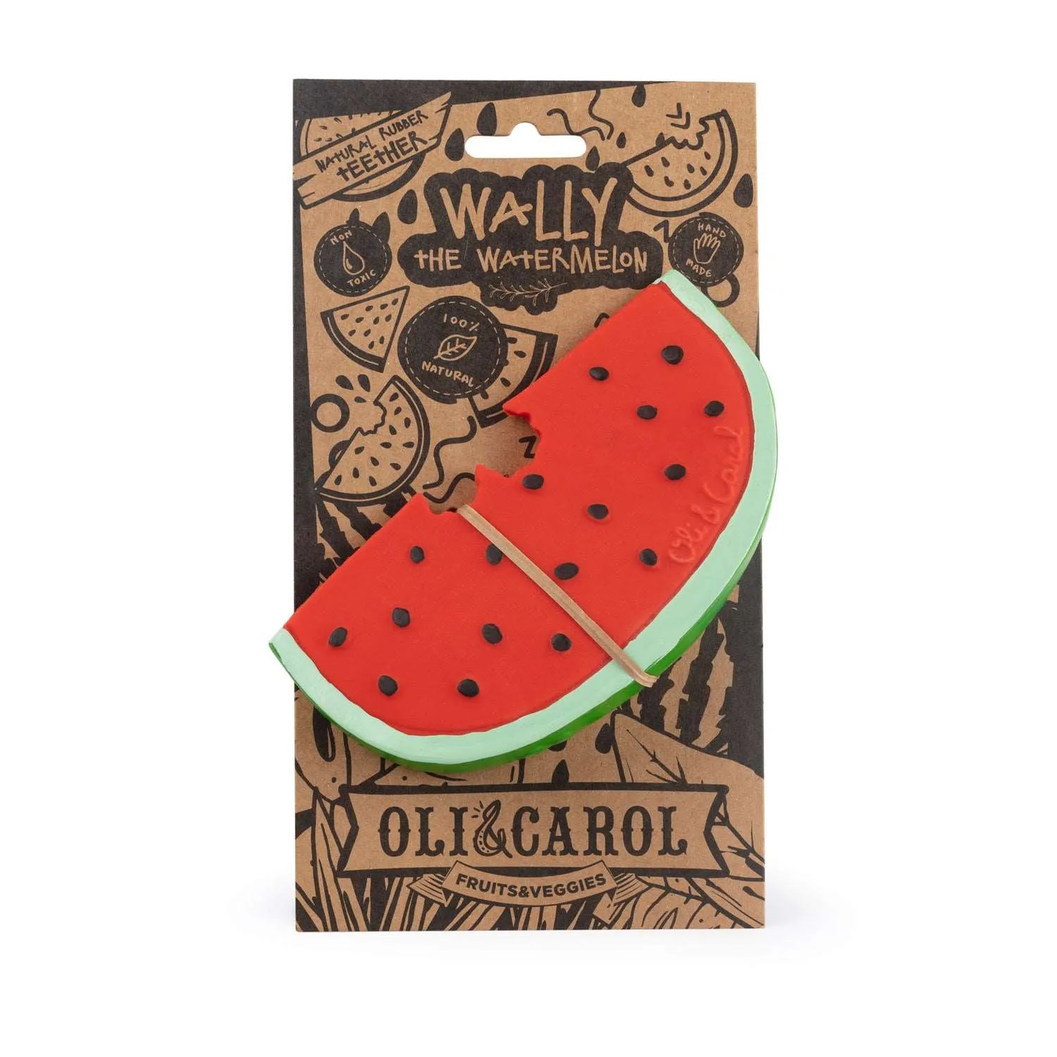 Wally the Watermelon Baby Teether