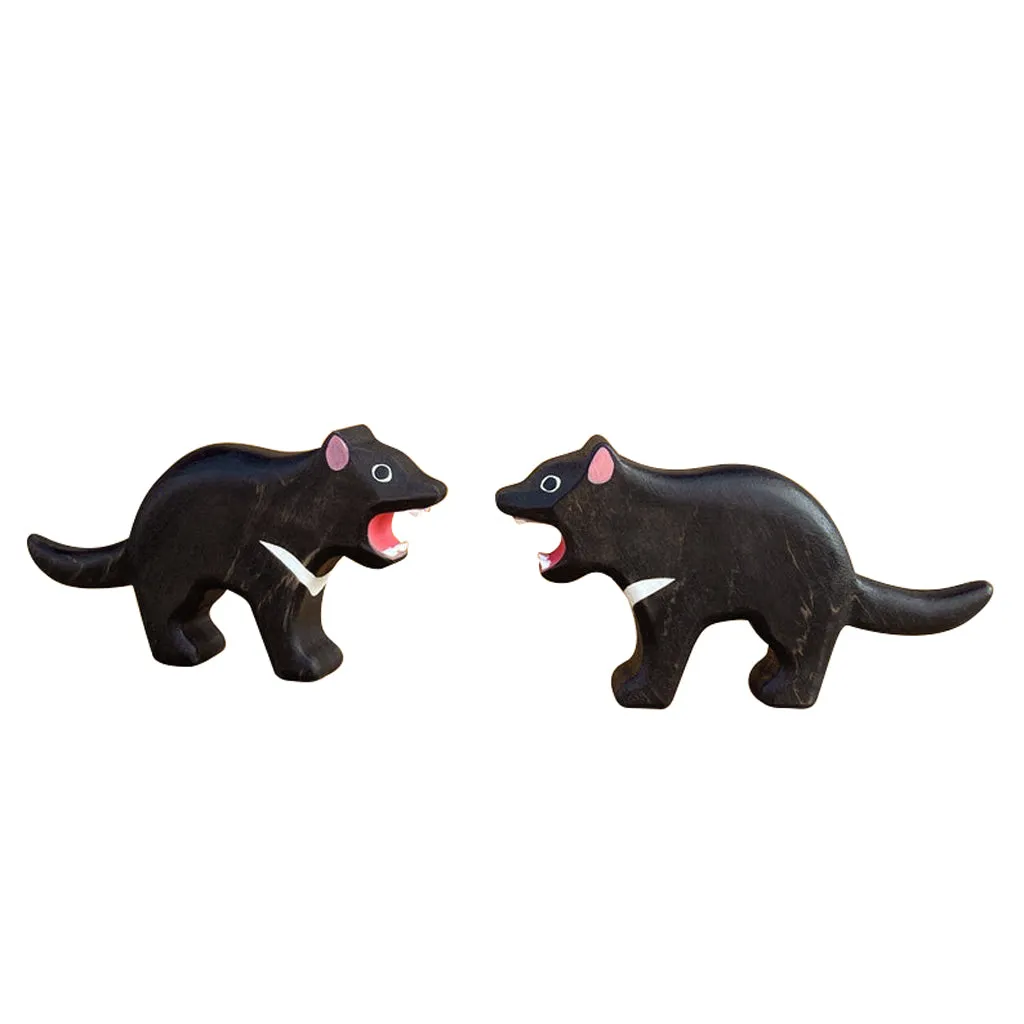 Wooden Tasmanian Devil